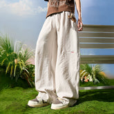 Nuthink American wide leg loose casual pants men's pants thin pants cool and quick drying 2026 new summer