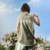 Nuthink American fashion brand letter shoulder sleeveless vest ins trendy street loose men and women 2026 new summer