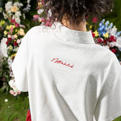 Nuthink American retro fashion brand embroidered letters POLO shirt short sleeved men's fashion women 2026 summer new item