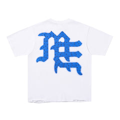 White Mixed Emotions "Emotions Never Die" Double‑Sided Print Short Sleeve T‑Shirt