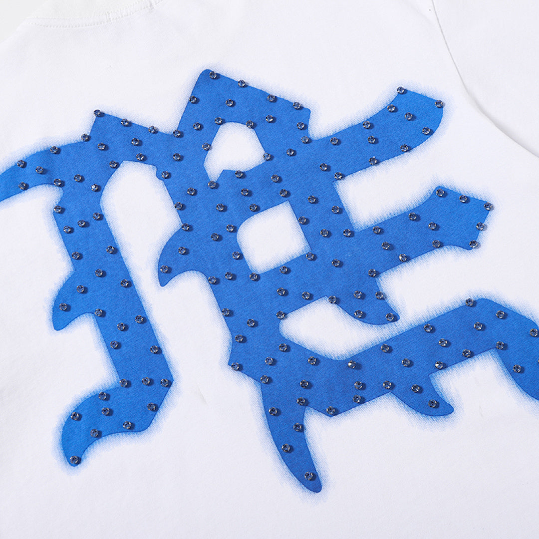 White Mixed Emotions "Emotions Never Die" Double‑Sided Print Short Sleeve T‑Shirt